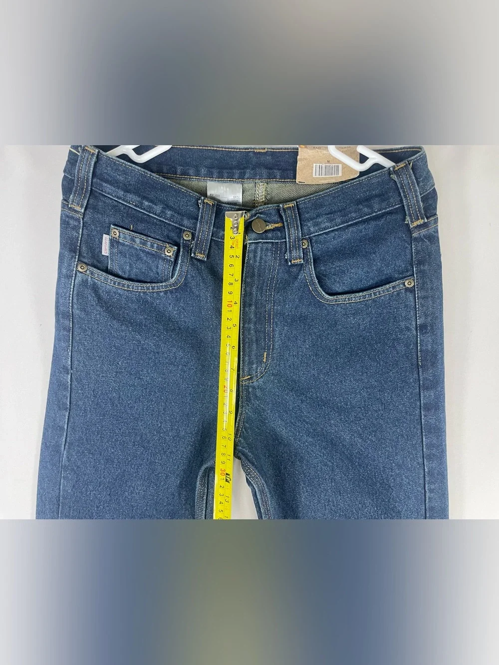Carhartt Men's Relaxed Straight-Leg Jeans in Deep Blue Denim